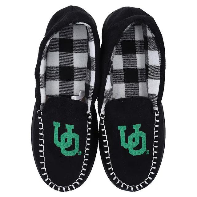 Mens ZooZatz Oregon Ducks Flannel Moccasin Slippers Product Image