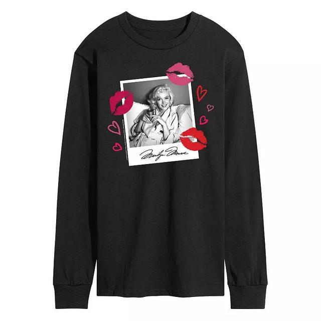 Mens Marilyn Monroe Photo Kiss Tee Product Image