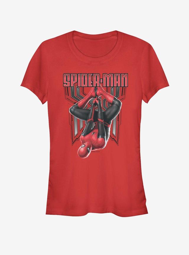 Marvel Spider-Man Far From Home Hanging Around Girls T-Shirt Product Image