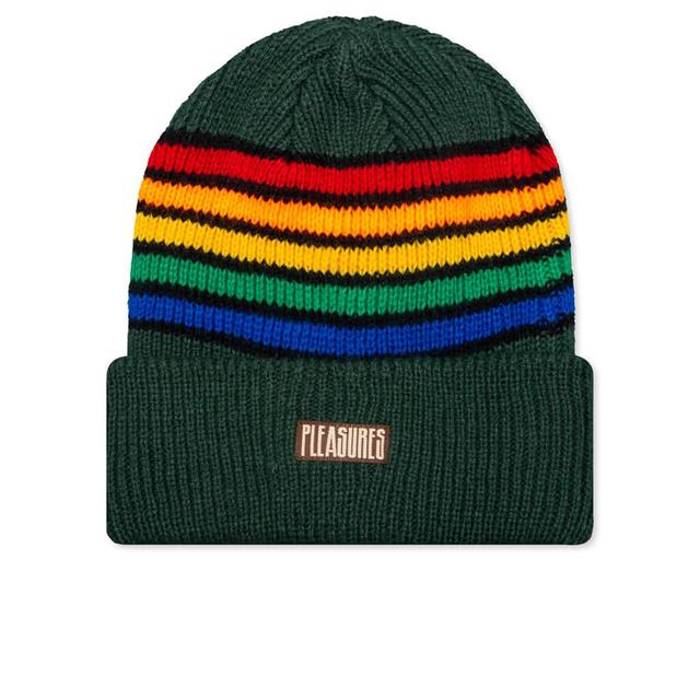 Island Striped Beanie - Green Male Product Image