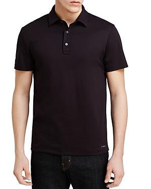 Michael Kors Men's Sleek MK Polo - Midnight - Size XXL  - male - Size: XXL Product Image