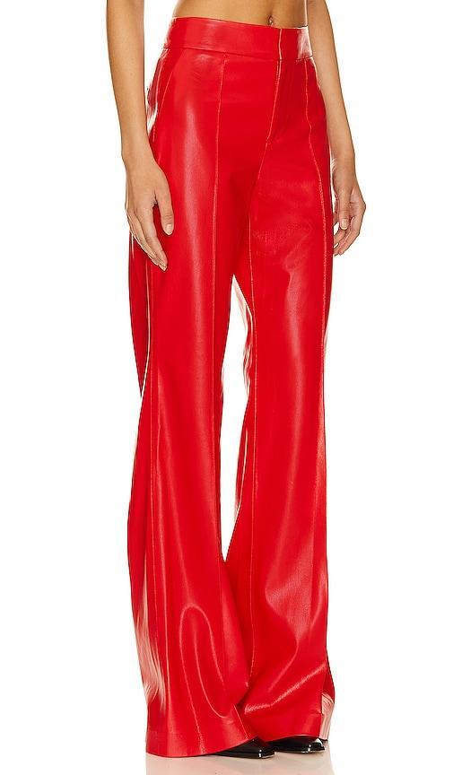 Womens Dylan Vegan Leather High-Rise Pants Product Image