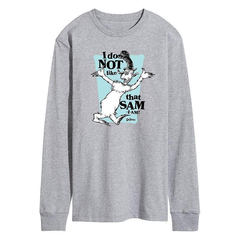 Mens Dr. Seuss Do Not Like Long-Sleeve Tee Product Image