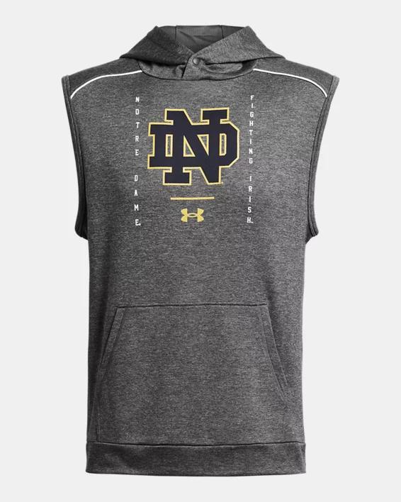 Men's UA Tech™ Terry Gameday Collegiate Sleeveless Hoodie Product Image