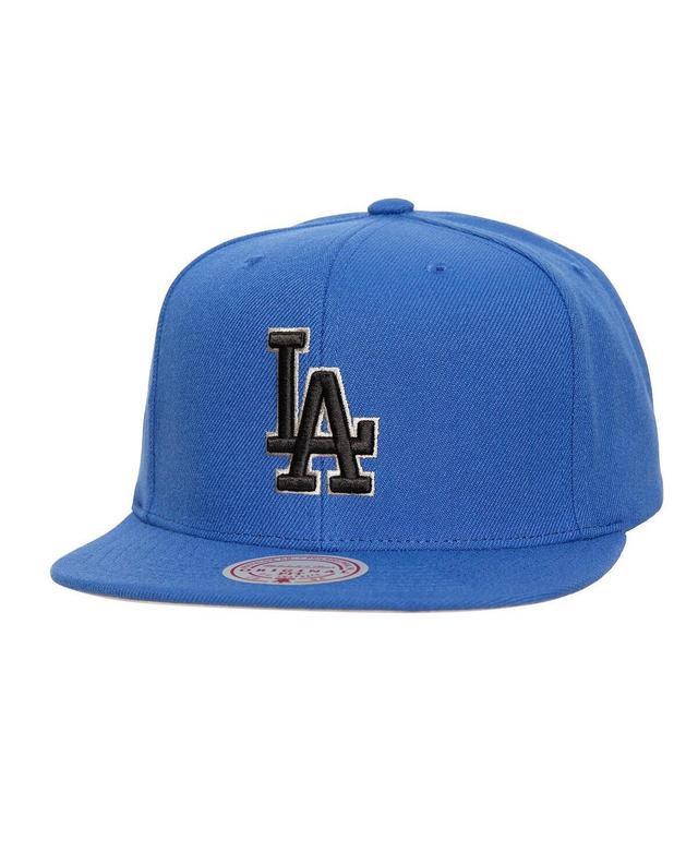 Mitchell & Ness Mens Royal Los Angeles Dodgers Cooperstown Collection Eclipse Snapback Hat Product Image