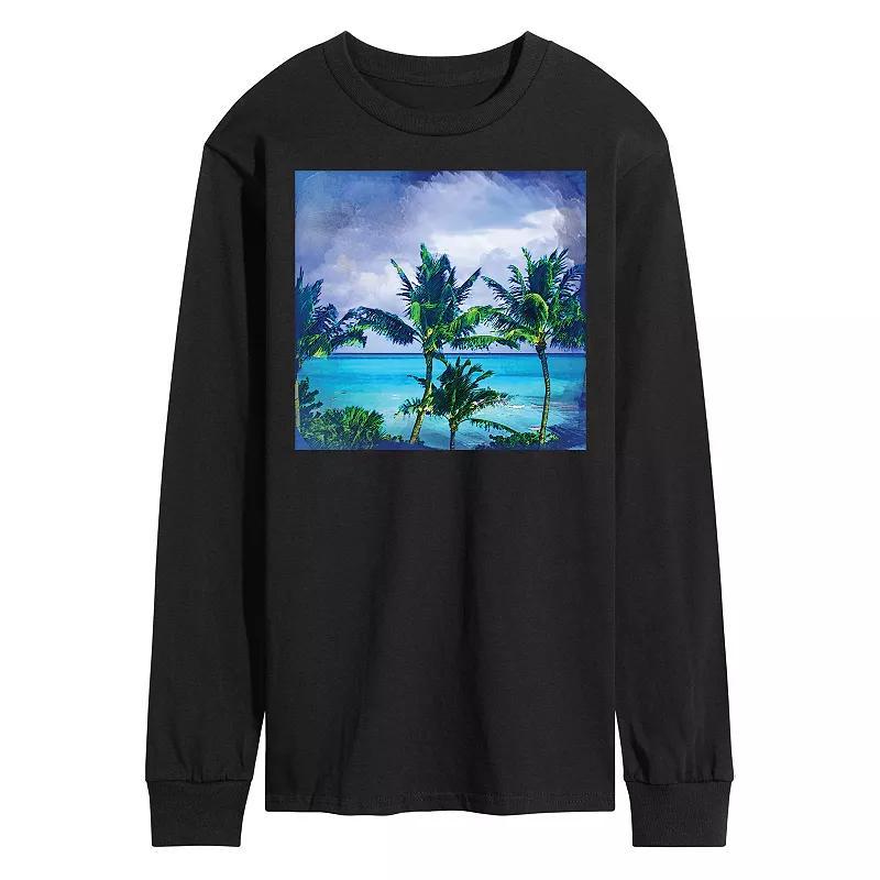 Mens Empyre Beach Graphic Tee Black Product Image