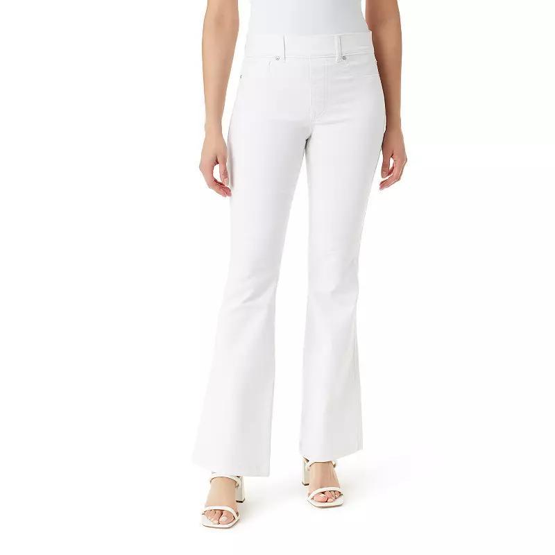 Womens Gloria Vanderbilt Shape Effect Pull On Flare Jeans Product Image