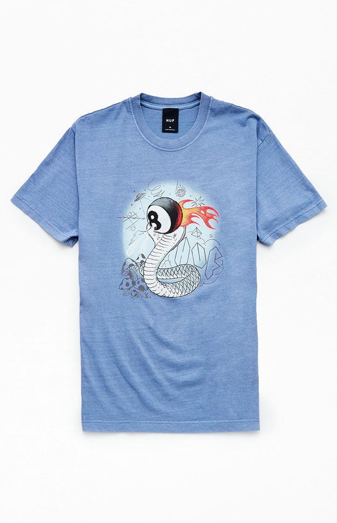 HUF Men's Cobra-Baller Washed T-Shirt Product Image