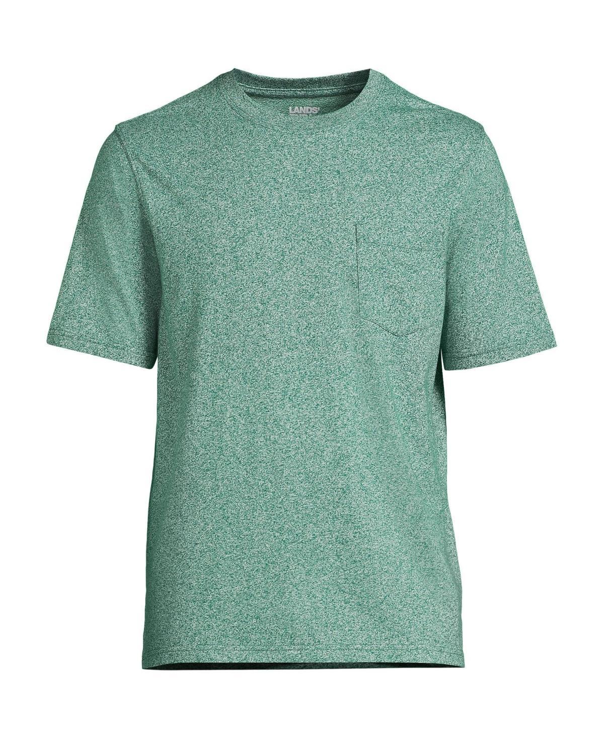 Lands End Mens Super-t Short Sleeve T-Shirt with Pocket Product Image