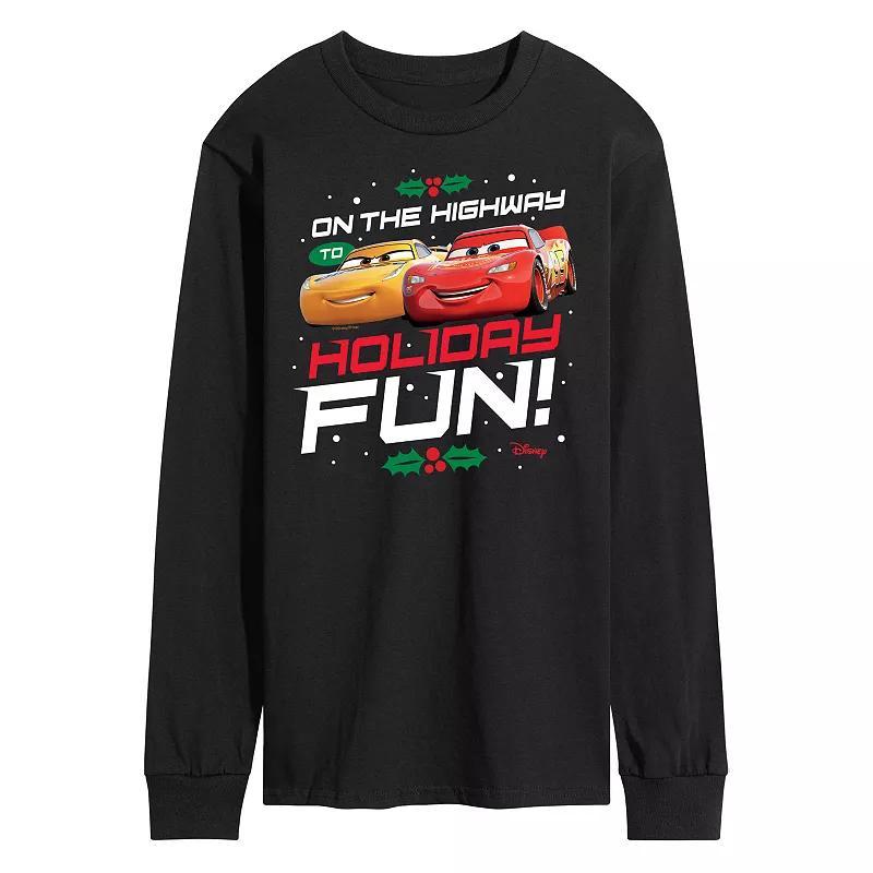 Disneys Cars Mens Highway To Holiday Fun Long Sleeve Product Image