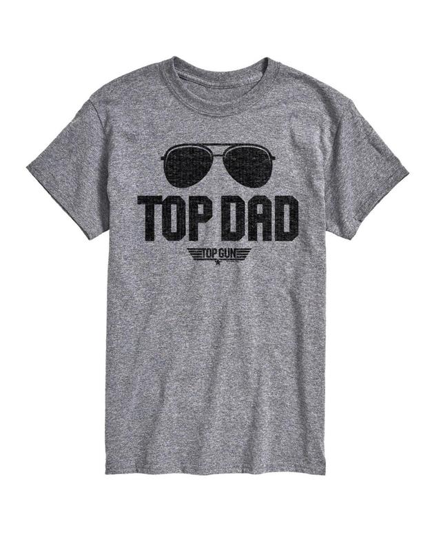 Mens Top Gun Top Dad Tee Med Grey Product Image