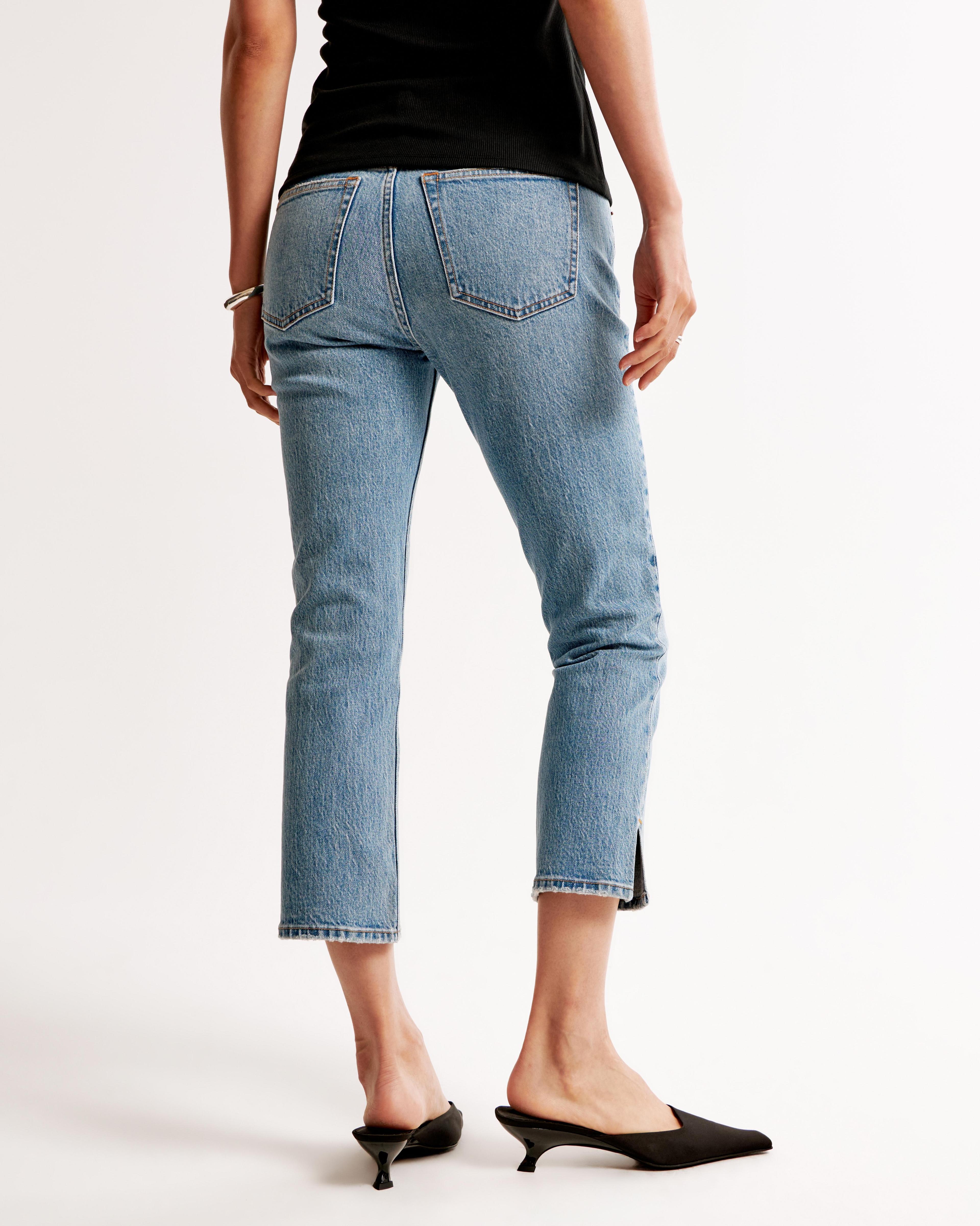 Mid Rise Capri Jean Product Image