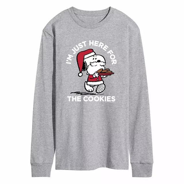 Mens Peanuts Cookies Tee Grey Grey Product Image