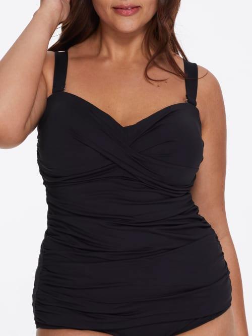 Plus Size Live In Color Twist Bandini Top Product Image