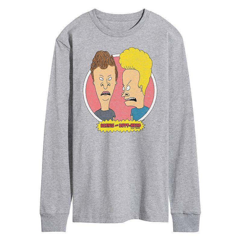 Mens Beavis And Butthead 30th Long Sleeve Tee Product Image