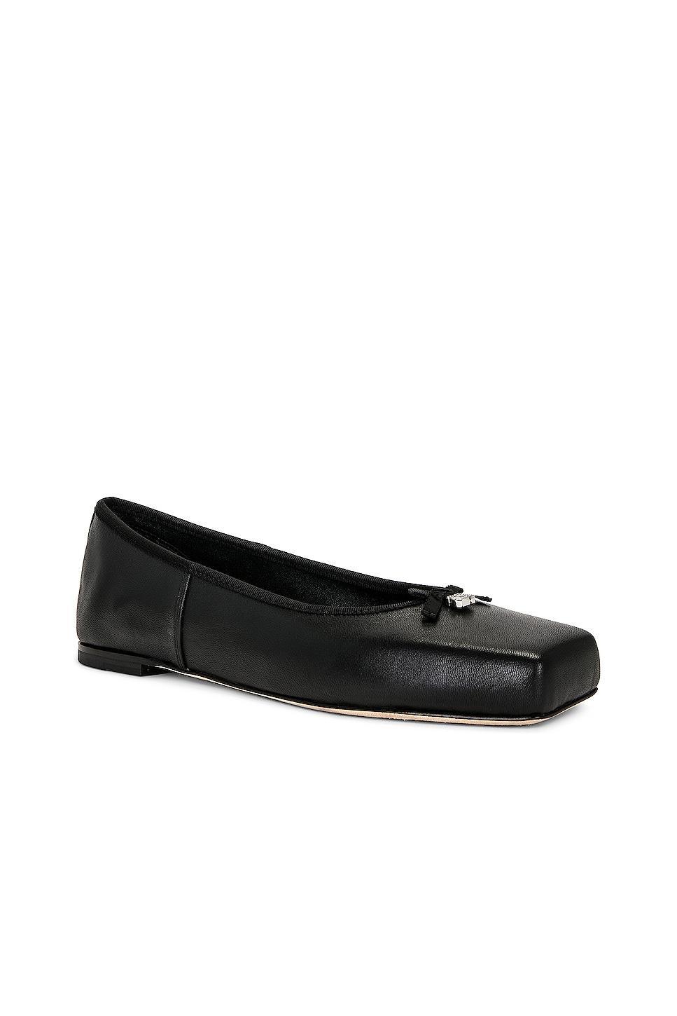 Alexander Wang Womens Billie Slip On Square Toe Flats Product Image