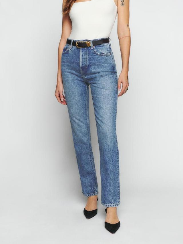 Cynthia High Rise Straight Jeans Product Image