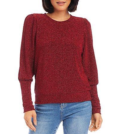 Karen Kane Bishop Sleeve Knit Top Product Image