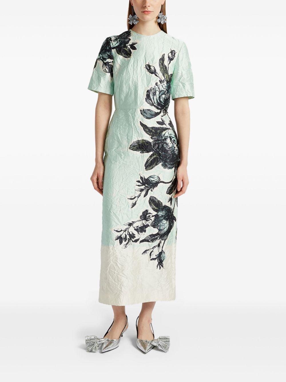 short-sleeve midi dress Product Image