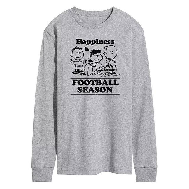 Mens Peanuts Happiness Is Football Season Tee Product Image