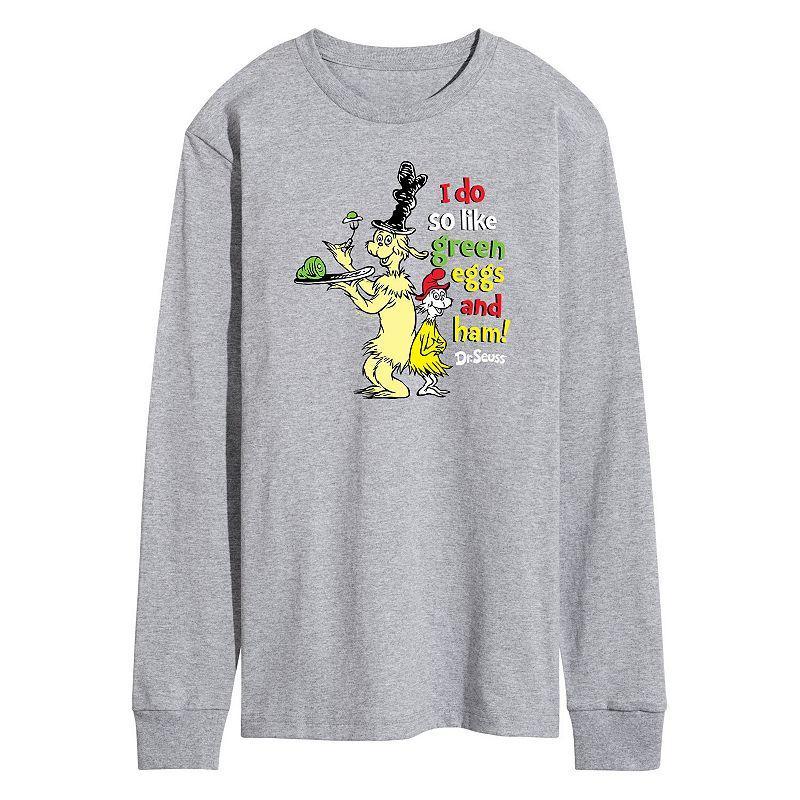 Mens Dr. Seuss Do Not Like Long-Sleeve Tee Product Image