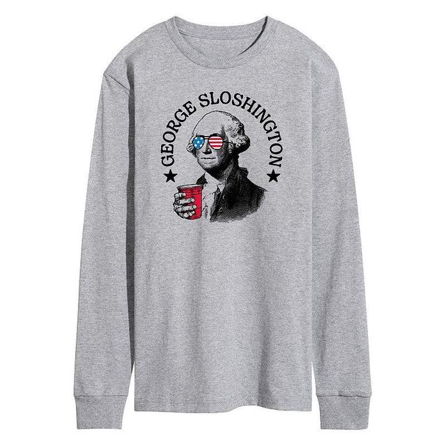 Mens George Sloshington Long Sleeve Graphic Tee Product Image