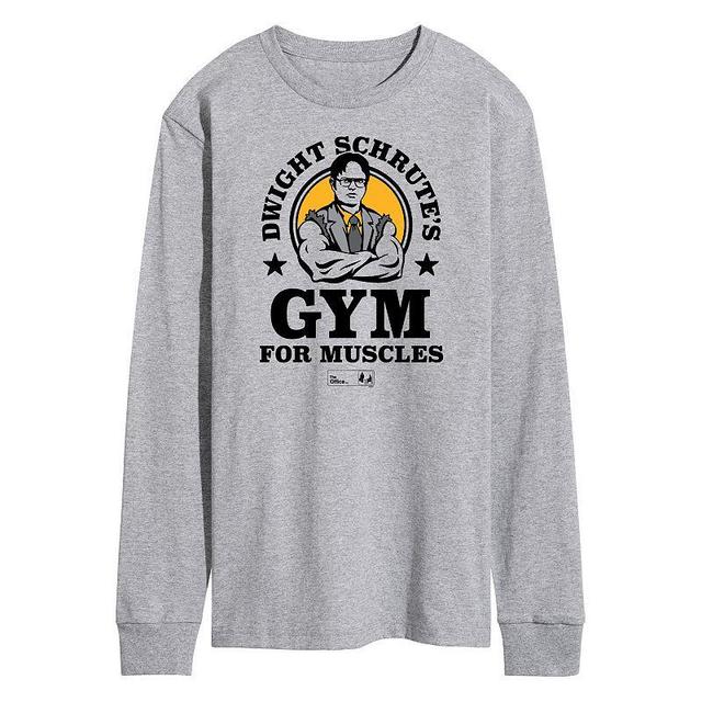 Mens The Office Dwight Schrutes Gym Long Sleeve Tee Product Image