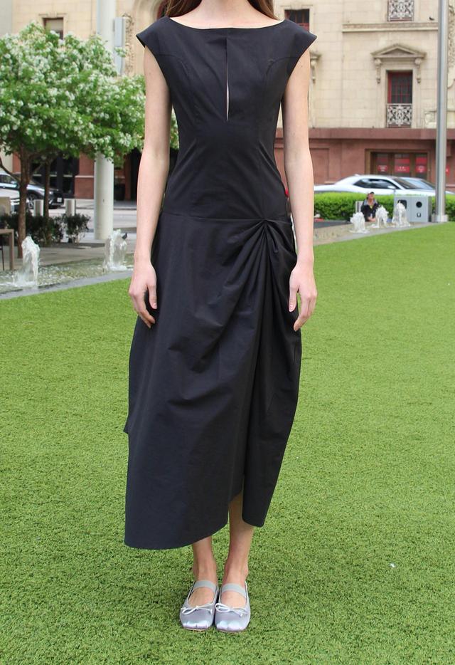 Aurora Dress in Black Product Image