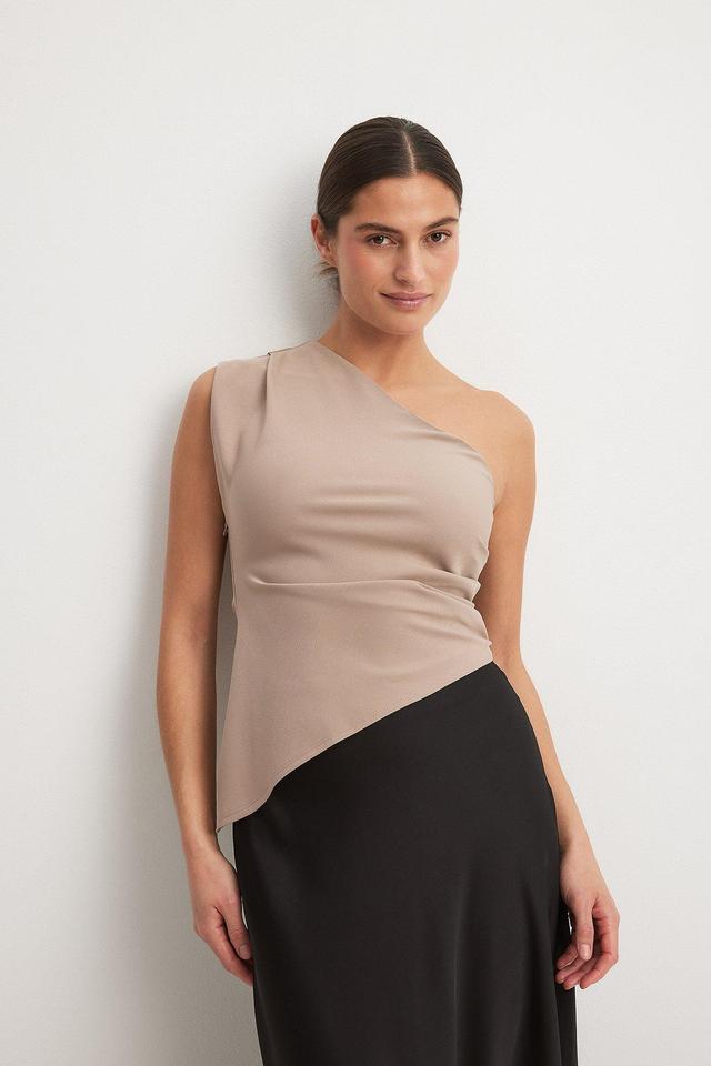 One Shoulder Asymmetric Top Product Image