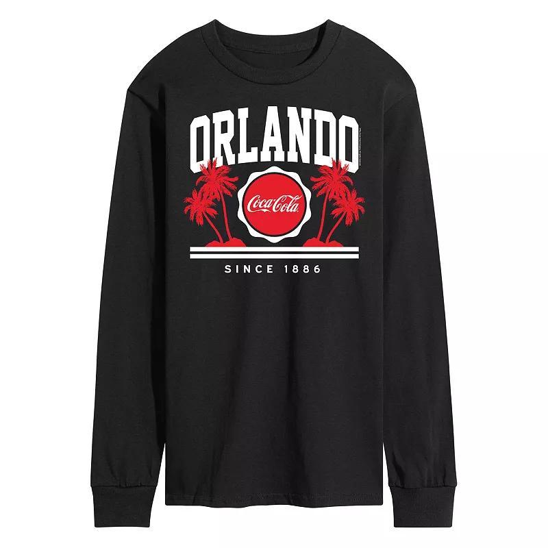 Mens Coca Cola Orlando Long Sleeve Graphic Tee Product Image