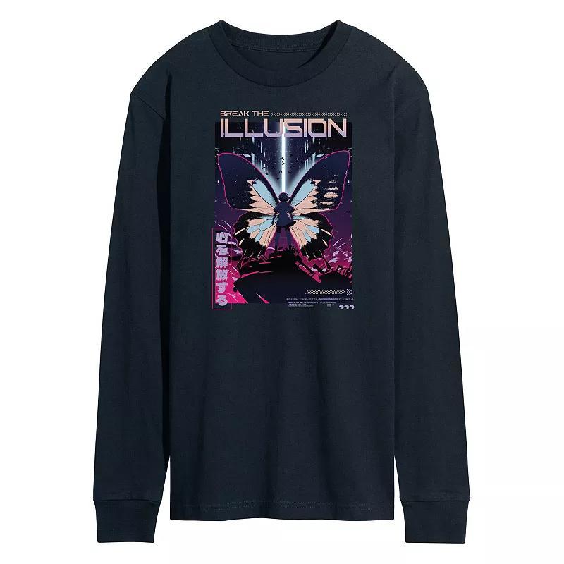 Mens ET Poster Long Sleeve Tee Product Image