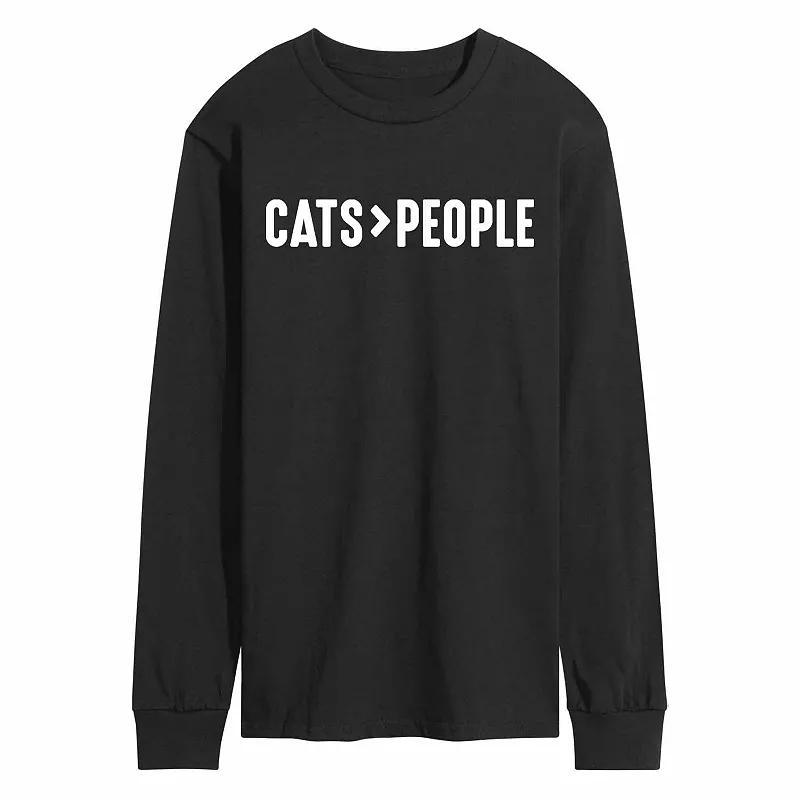 Mens Cats People Tee Product Image