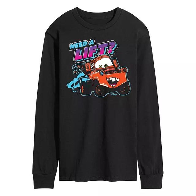 Disney / Pixars Cars Tow Mater Mens Need A Lift Long Sleeve Graphic Tee Product Image