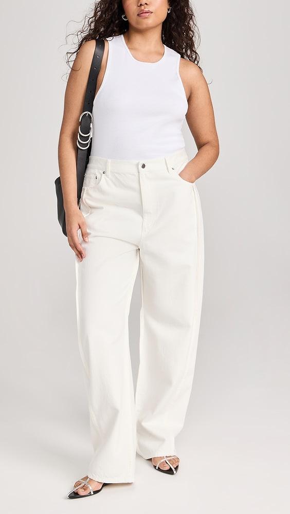 Tibi Tuck Jeans | Shopbop Product Image