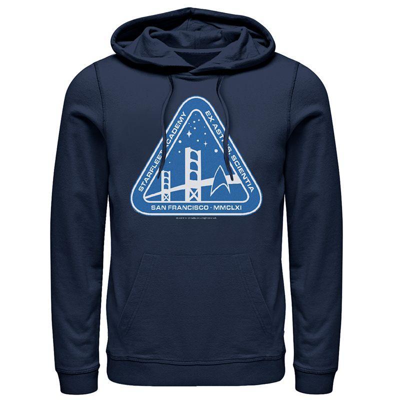 Mens Star Trek Starfleet Academy San Francisco Hoodie Blue Product Image