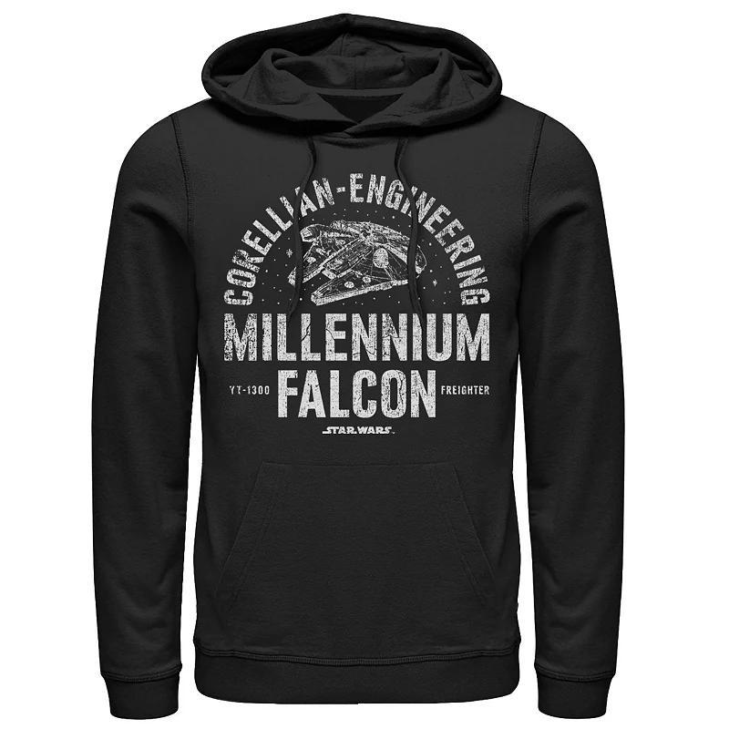 Mens Star Wars Millennium Falcon Hoodie Product Image