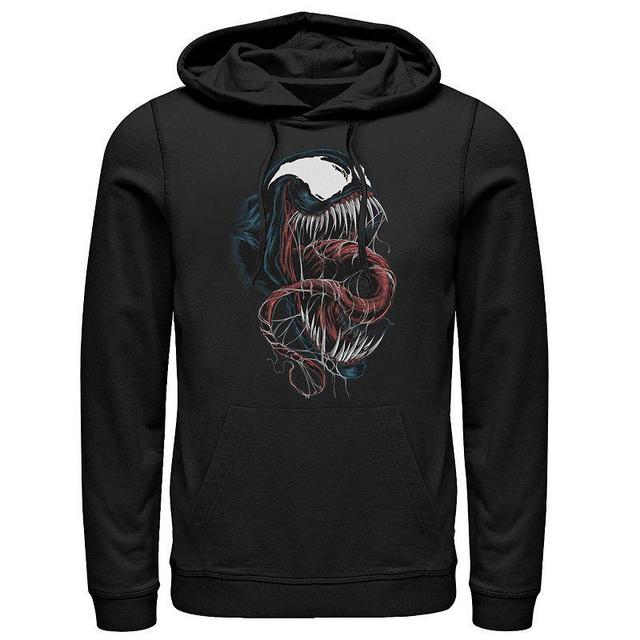 Mens Marvel Spider-Man Venom Close-Up Graphic Hoodie Product Image