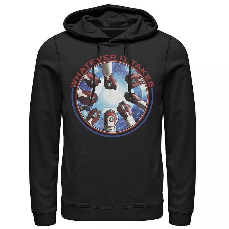 Mens Marvel Avengers Endgame Whatever It Takes Hands In Portrait Graphic Hoodie Product Image