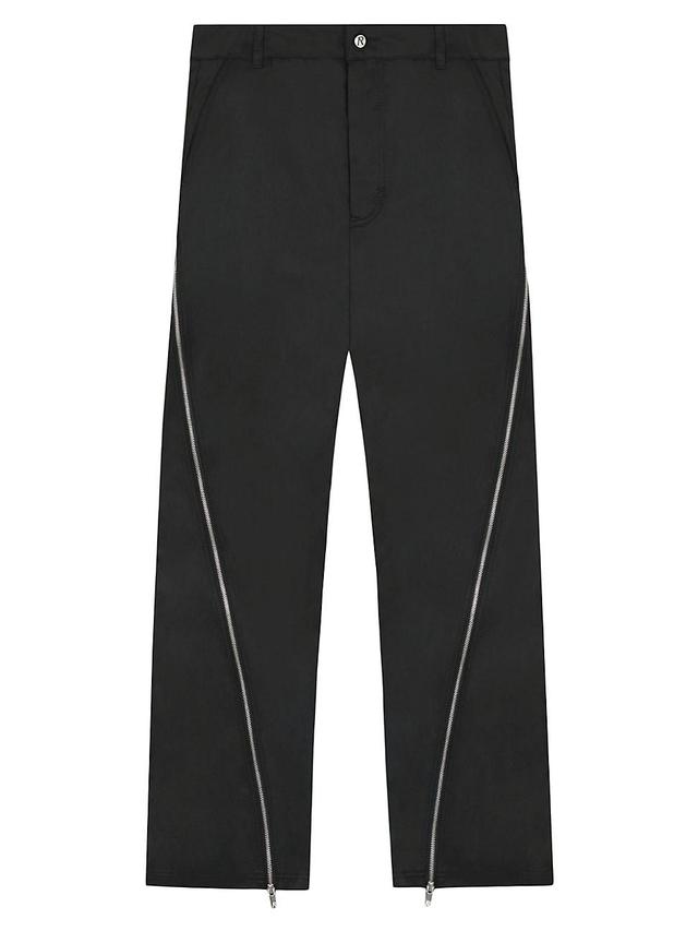 Mens Zip Panel Pants Product Image