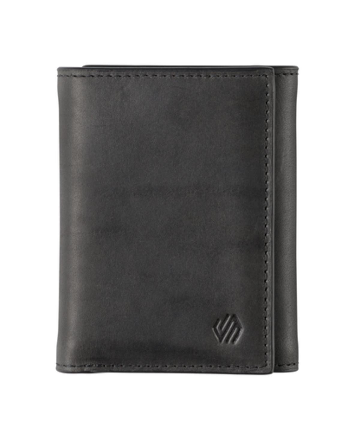 Johnston & Murphy Mens Rhodes Trifold Wallet - Tan Full Grain Leather Product Image