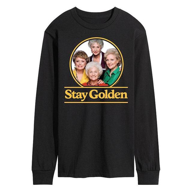 Mens Golden Girls Stay Golden Long Sleeve Tee Product Image