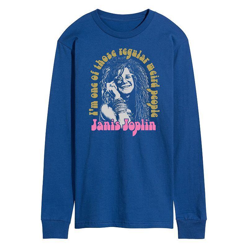 Mens Janis Joplin Weird People Long Sleeve Tee Product Image