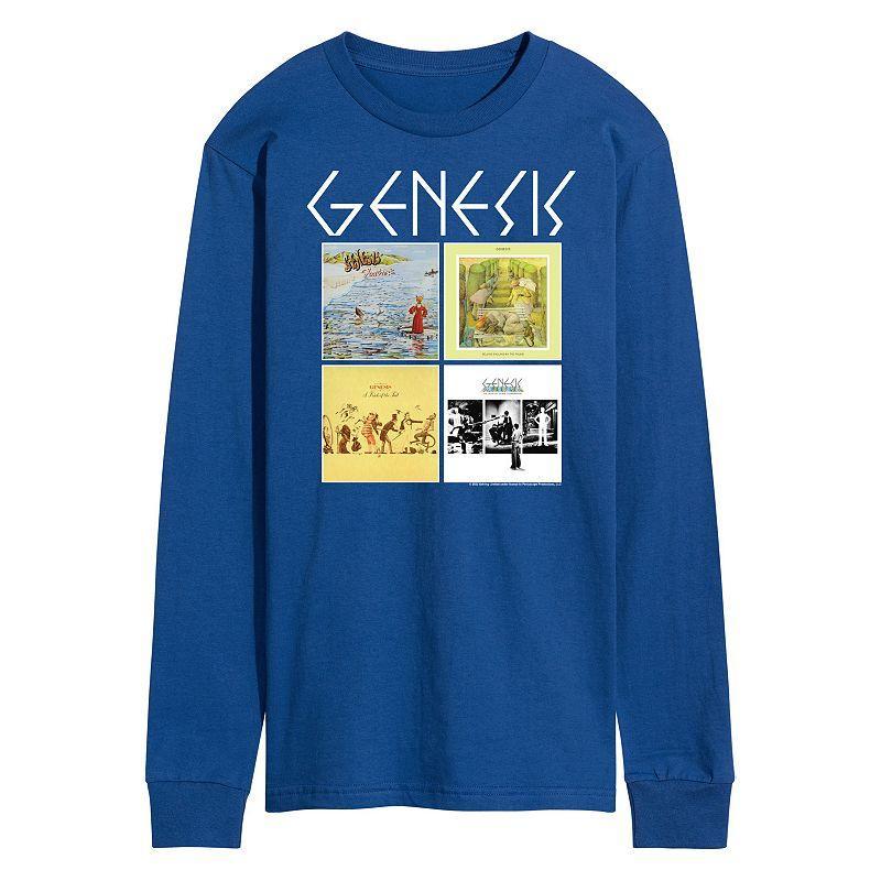 Mens Genesis Album Grid Long Sleeve Tee Product Image