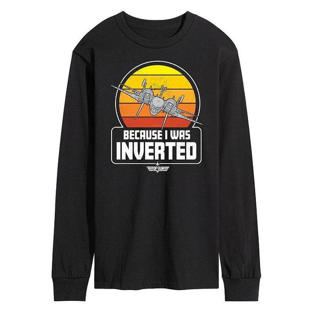 Mens Top Gun Inverted Long Sleeve Tee Product Image