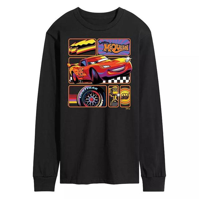 Disney / Pixars Cars Mens Lightning McQueen Long Sleeve Graphic Tee Product Image