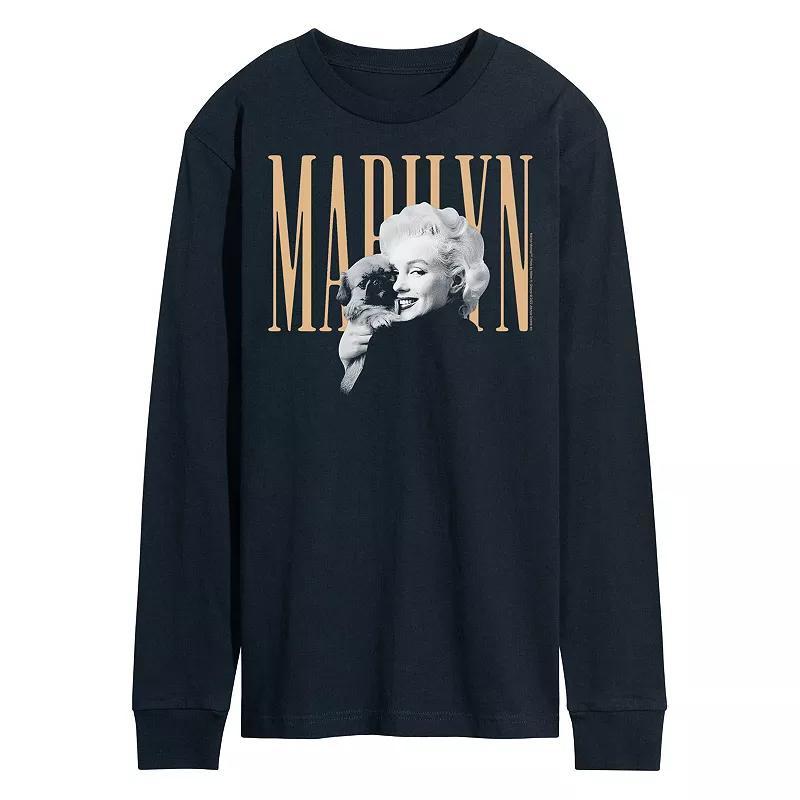 Mens Marilyn Monroe Tee Blue Product Image