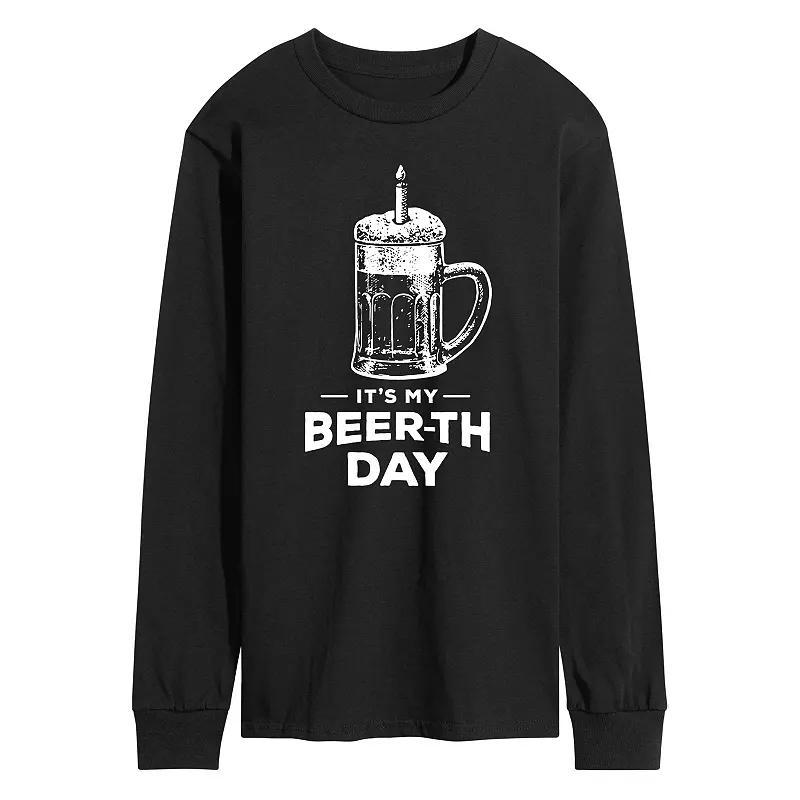 Mens Its My Beer-th Day Birthday Graphic Tee Product Image