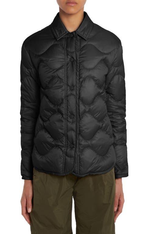 Moncler Quilted Down Shirt Jacket Product Image