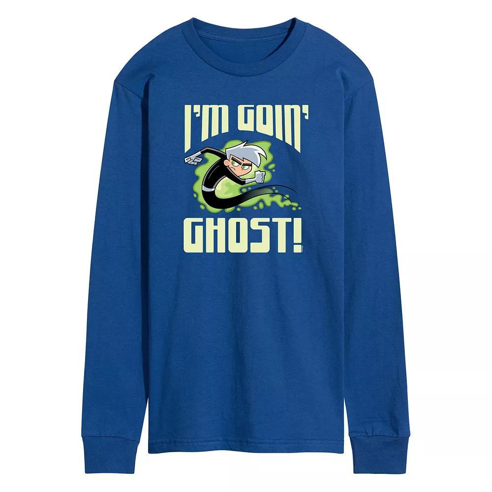 Men's Danny Phantom I'm Goin' Ghost Graphic Tee, Size: Large, Blue Product Image