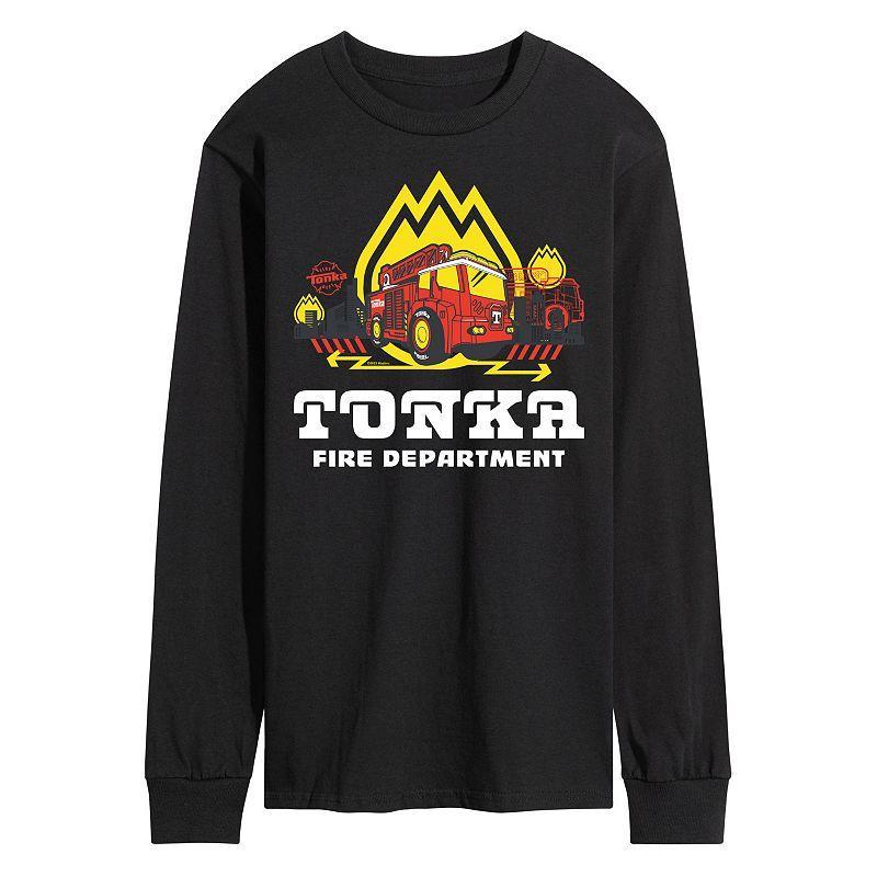 Mens Tonka Fire Department Long Sleeve Graphic Tee Product Image